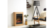 Dimplex launches Cotenza Oak compact fireplace suite
